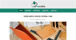 Desktop Screenshot of cornecoba.com